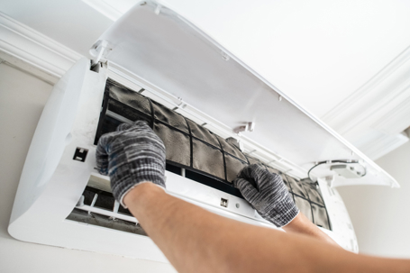changing air filters